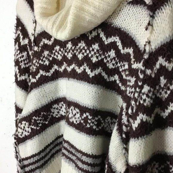 FREE PEOPLE Check Me Out Winter Fog Pullover Sweather - Picture 10 of 16